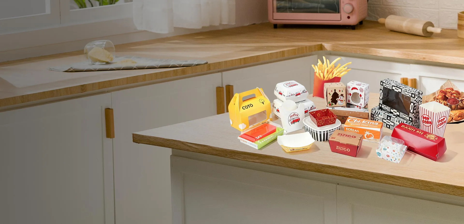 Fournisseur de boîtes en papier alimentaire