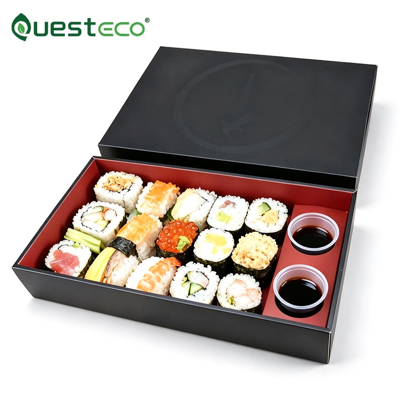 Boîte de papier Bento de boulangerie