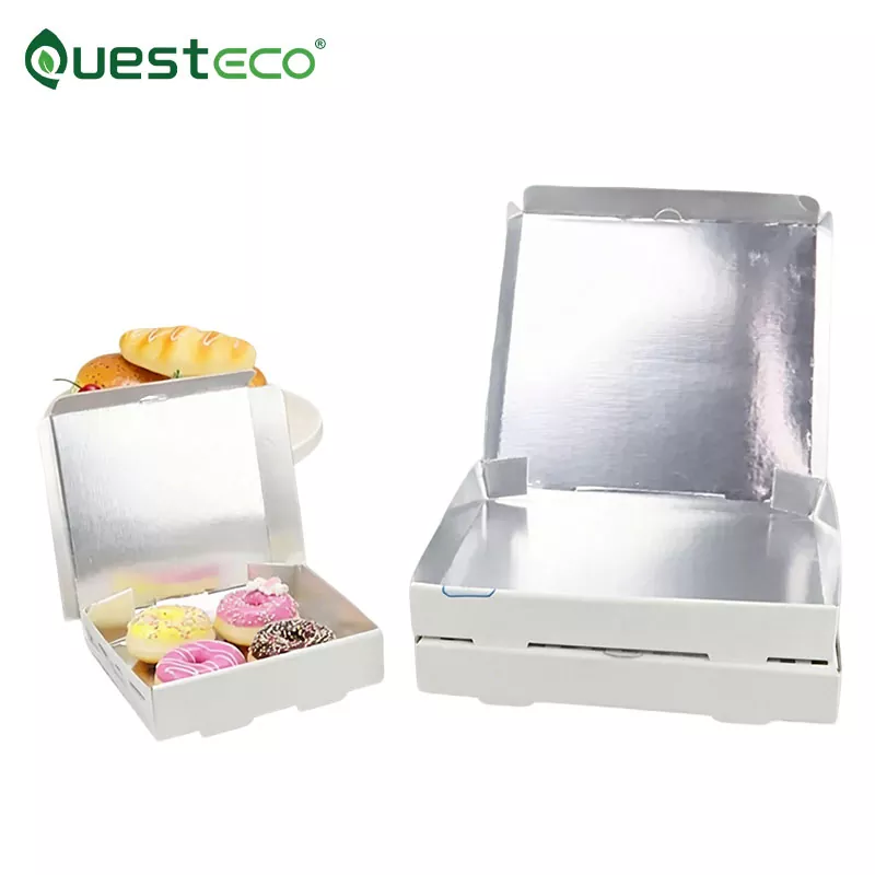 Boîte à pizza thermique en aluminium de 12 pouces