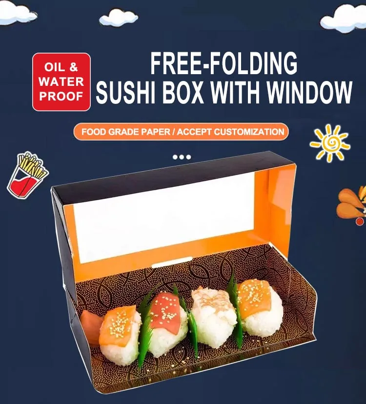 Sliding Drawer Sushi Box