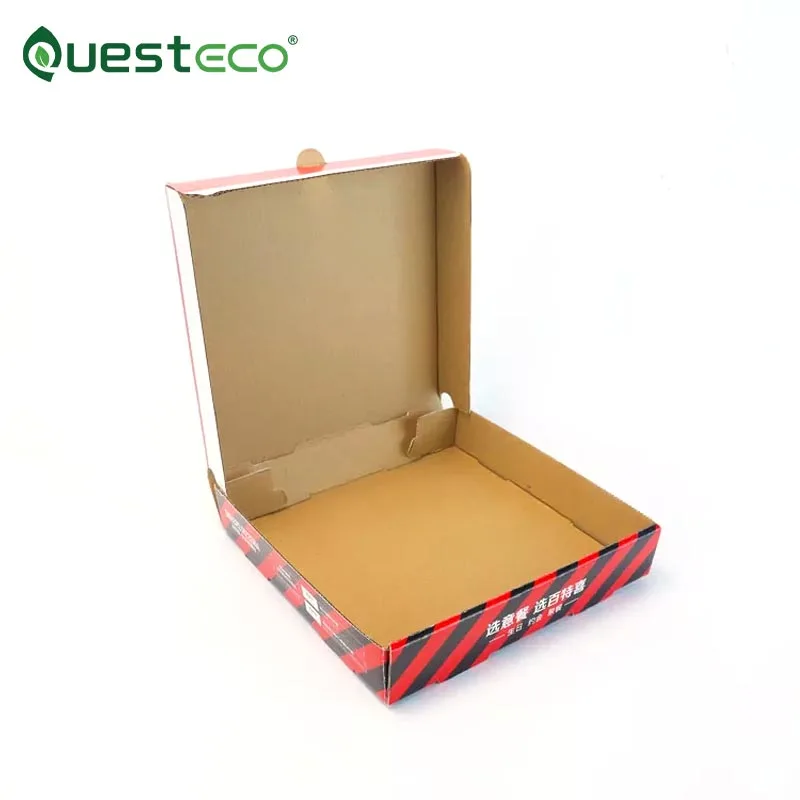 Boîte à pizza en papier kraft de 14 pouces