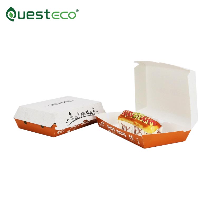 Boîte en papier pour hot-dog